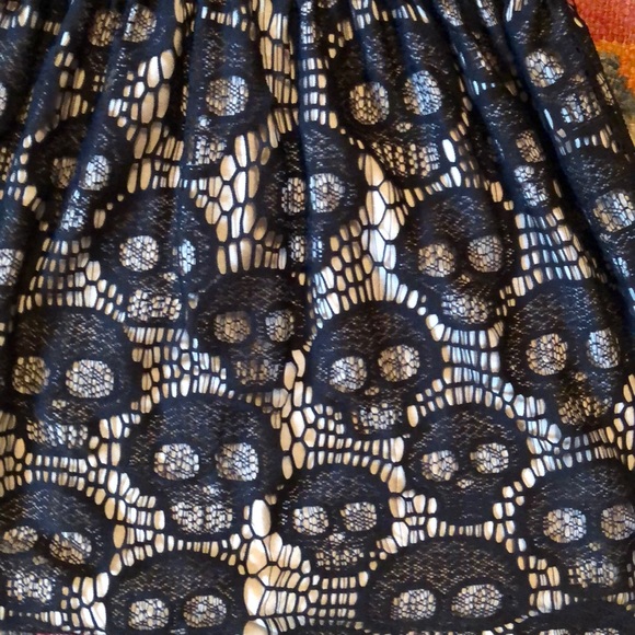 Chelsea and Violet Skull Mini Dress - Picture 2 of 4